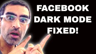 FIX Facebook Dark Mode Not Working 🤫
