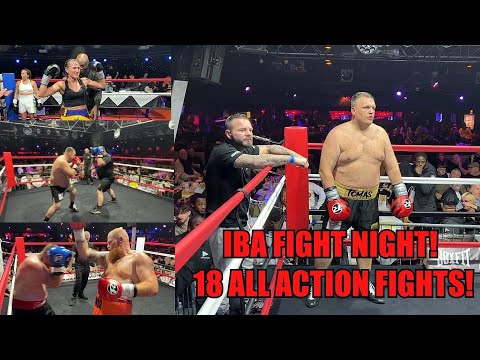 IBA FIGHT NIGHT! 18 Action Packed Battles! - Unlicensed Boxing!