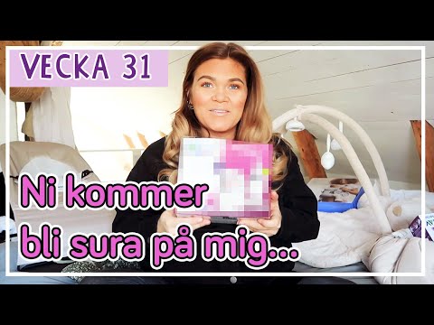 Bebisprodukter som provocerar - Rebecca Fredriksson vecka 31
