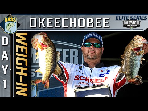 Weigh-in: Day 1 at Lake Okeechobee (2023 Bassmaster Elite Series)