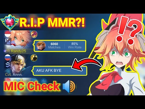 Fanny Randy25 DI PRANK TEAM AFK?! WIN OR LOSE? | Mobile Legends