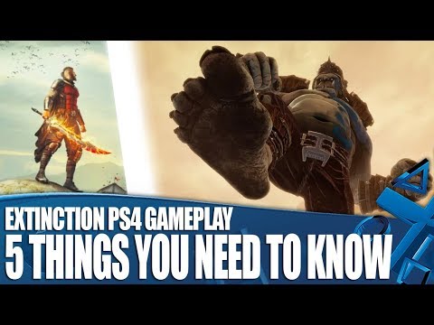 Extinction New PS4 Gameplay – 5 Things You Need To Know