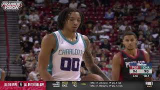 Nick Smith Jr 33 PTS 4 Rebs 3 AST  vs Blazers | NBA SL | 7.11.23