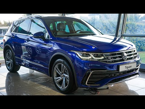 NEW 2023 Volkswagen Tiguan R-Line (150hp) - Interior and Exterior Details