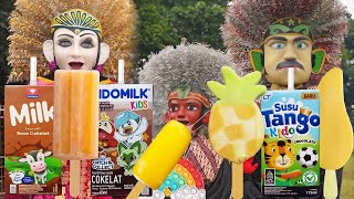 Download lagu LUCU! ONDEL ONDEL MAKAN ES KRIM DAN MINUM SUSU COKLAT, KELUAR SAPI JOGET JADI KETAWA mp3