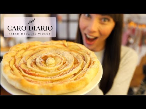 TORTA SFOGLIA, CREMA PASTICCERA E MELE - RICETTA FACILE E VELOCE | Video Extra della Settimana