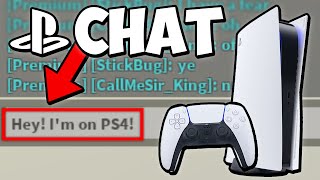 How To CHAT & VOICE CHAT On PS4 & PS5 Roblox! (2024)