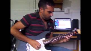 Andy James guitar competition, entry by Pedro Mejia