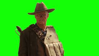 The Ghoul "that's the drugs talkin', truth be told I like what they're sayin'" Fallout green screen