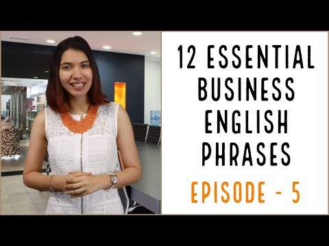 12 Essential Business English Phrases | You Must Learn |  Episode 5 ( 2019)