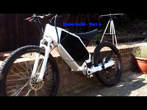 8kW Enduro eBike V3 Build - Adding some comfort! - Part 4