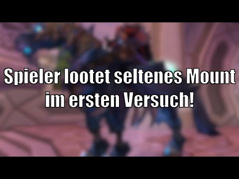 Unfassbares Glück! Spieler lootet eines der seltensten WoW-Mounts im ersten Versuch