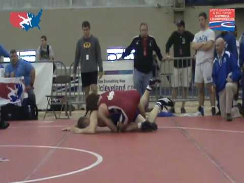 University Greco 79kg: Andrew Bisek vs. Joseph Stafford