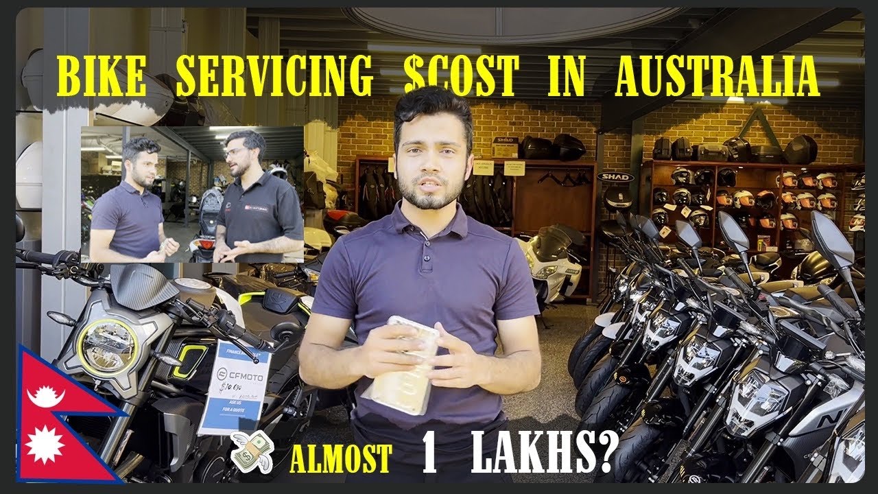 Bike Price and servicing price in Australia 🇦🇺 🇳🇵