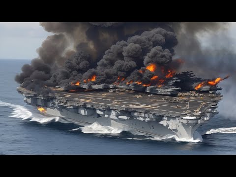 13 minutes ago, Russia brutally blew up the largest US aircraft carrier carrying 150 F 16S