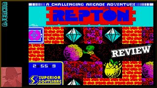 Repton - on the ZX Spectrum 48K !! with Commentary