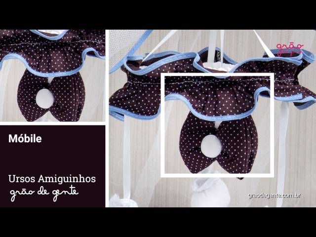 Móbile Ursos Amiguinhos | Ref: 54091