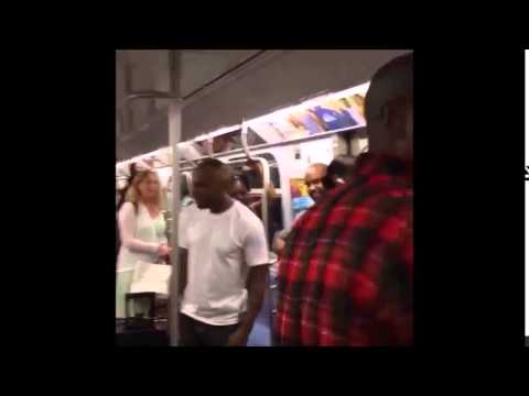 TYRESE Goes on Brooklyn Subway to Promote New 