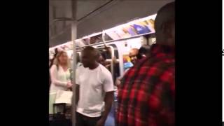 TYRESE Goes on Brooklyn Subway to Promote New 