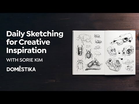 CURSO ONLINE Sketching diario como inspiración creativa de Sorie Kim