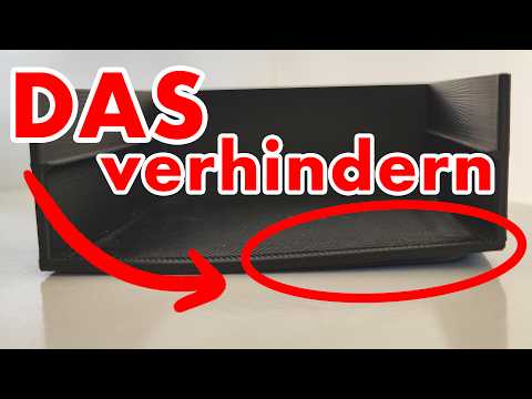 3D-Druck verzogen - Warping: SO verhinderst du es! l CG Quick Tipp