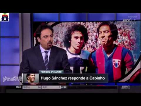 Cabinho dice ser mejor que Hugo Sánchez, Hugo Sánchez le respondió #Pumas @PumasMX