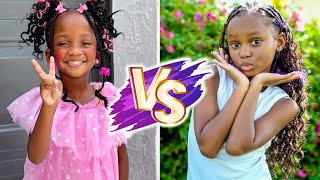 Layla Joy VS Melanie Ava B.E.A.M SQUAD Natural Transformation 🌟 2025 | From 0 To Now