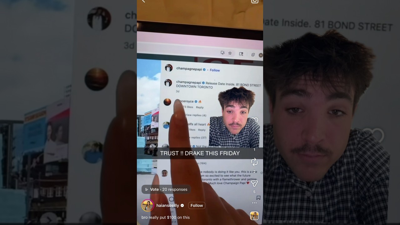 Is DRAKE gonna drop sooner than expected?! 🥶🥶 #drake #rap #hiphop #goat #may