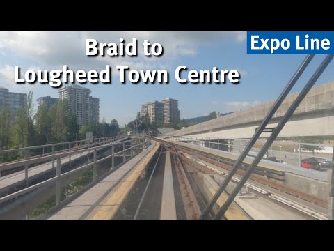 Vancouver SkyTrain - Braid to Lougheed Town Centre [Expo Line] | Station-to-Station Ride