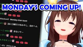 Sora Tries to Tease her Chat with Monday