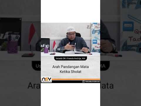 Arah Pandangan Mata Ketika Sholat
