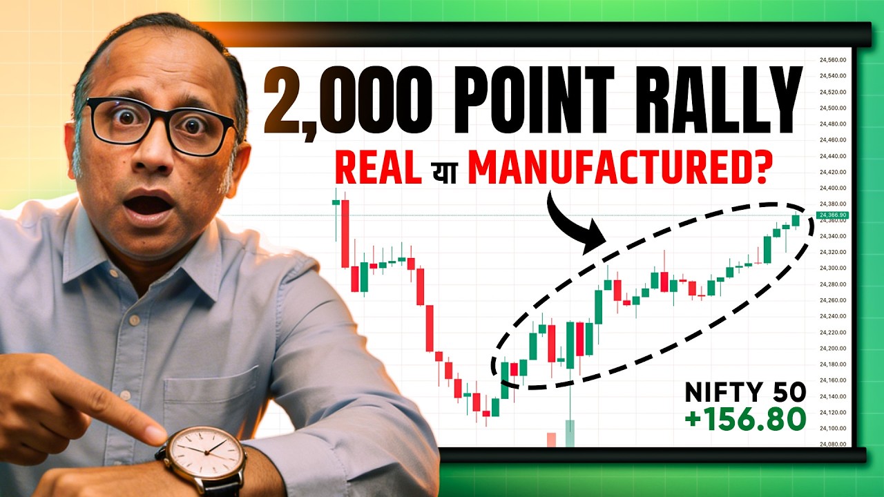 Nifty 2,000 Point Rally | Why FIIs are buying now? April 21 Countdown #bulltrack