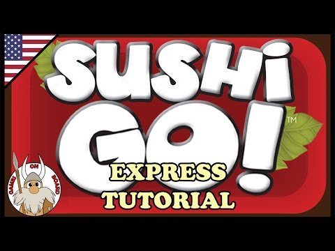 How to play Sushi Go! | Express Tutorial (ENGLISH) | Board Game | Games On Board