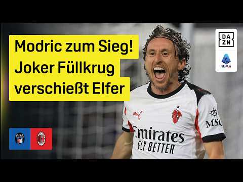 Pisa - AC Milan | 25. Spieltag | Serie A | DAZN Highlights