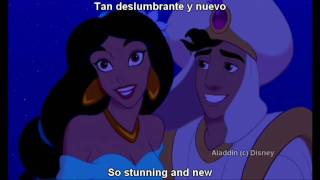 &quot;A Whole New World&quot; Latin Spanish with S&amp;T
