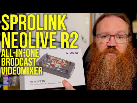 UNBOXING the SPROLINK NeoLIVE R2 Video Mixer