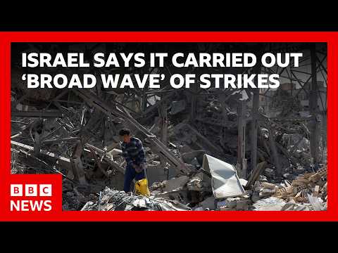 Israel says it hit security headquarters across Tehran | BBC News