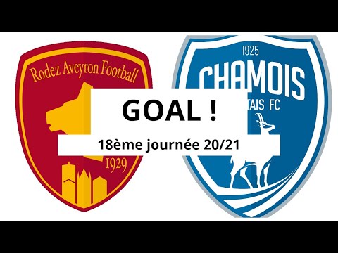 Rodez AF - Chamois Niortais [0-(1)] GOAL 47' (CSC Dylan Louiserre) 18ème journée 2020/21
