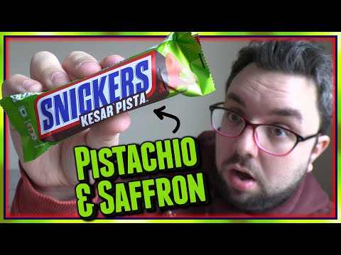 Snickers Pistachio, Almond & Saffron Review (India)