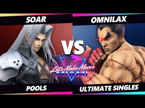Let's Make Moves Miami - Soar (Sephiroth) Vs. Omnilax (Kazuya) SSBU Ultimate Tournament