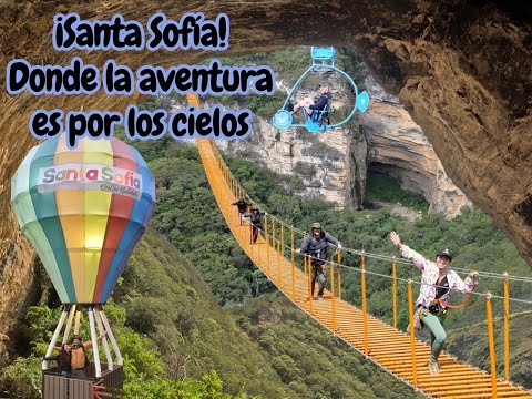 Santa Sofía Boyacá, donde la aventura se vive por los cielos.