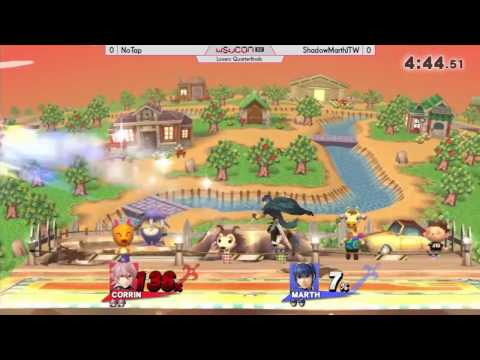 WSUCon XV Smash 4 - NoTap (Corrin, Cloud) vs. ShadowMarthJTW (Marth)