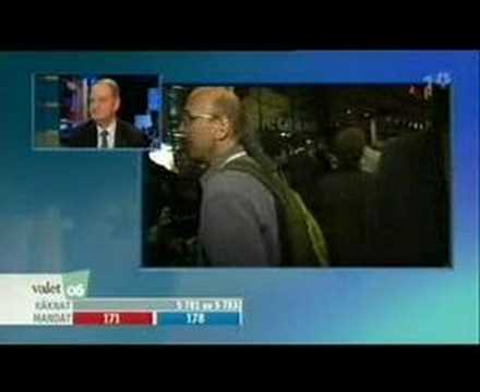 Slutet på SVT:s valvaka 2006
