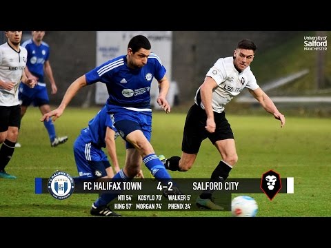 FC Halifax Town 4-2 Salford City - National League North 21/01