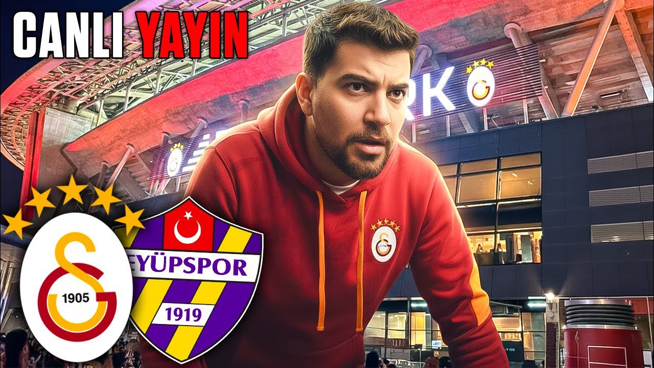 🔴 Galatasaray - Eyüpspor Maç Önü Stadyumdan Canlı Yayın