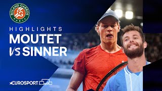 Corentin Moutet vs Jannik Sinner | Round 4 | Extended French Open 2024 Highlights 🇫🇷