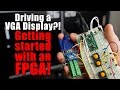 Driving a VGA Display?! Getting started with an FPGA! (TinyFPGA)