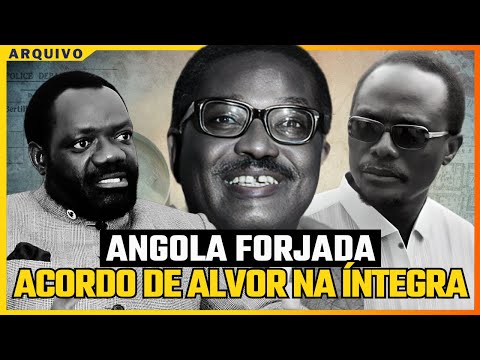 IMAGENS RARAS | VEJA NA ÍNTEGRA COMO FOI O ACORDO DE ALVOR ENTRE MPLA, UNITA, FNLA E PORTUGAL - 1975