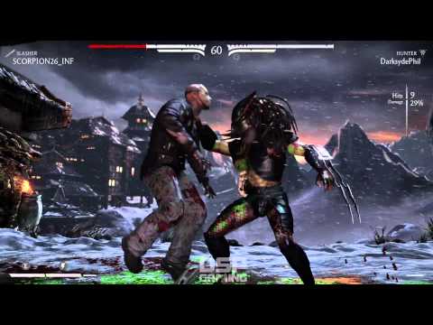 MKX Predator Launch MP gameplay pt27 - Predator vs. SLASHER Jason (the better version)