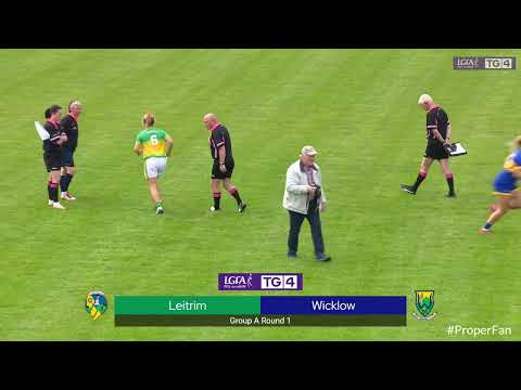 2022 05/29 Leitrim v Wicklow - TG4 Intermediate Championship Group A Round 1